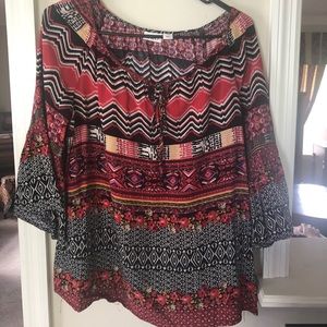 Multi-colored shirt Size Large. Worn twice.